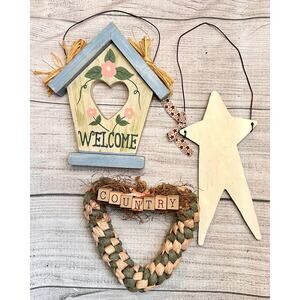 Country Charm Wall Decor Lot